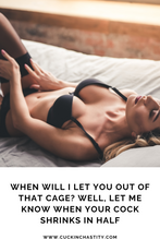 Load image into Gallery viewer, Chastity and Cuckold Captions eBook Volume 2 (PDF) - 100 Sexy Femdom Captions!