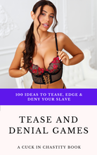 Load image into Gallery viewer, Tease & Denial Games - Cuck In Chastity Book