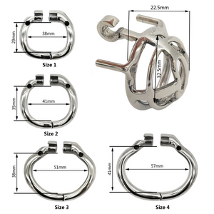 Super Large Chastity Cage Base Rings