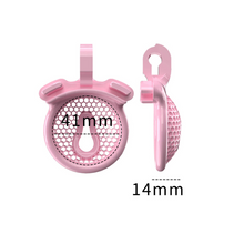 Load image into Gallery viewer, Pink Chastity cage for betas
