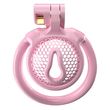 Load image into Gallery viewer, Pink The Clitty Prison Super Small Micro Cage (14 mm)
