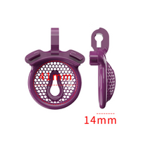 Load image into Gallery viewer, Purple beginner&#39;s chastity cage