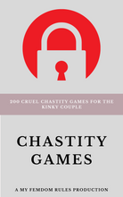 Load image into Gallery viewer, Chastity Games: 200 Cruel Chastity Games For The Kinky Couple (eBook - PDF)