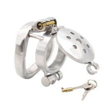 Load image into Gallery viewer, Metal Male Chastity Cage With Dual Locks