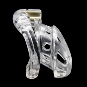 Detention Center (Clear) - Micro Male Chastity Cage