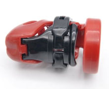 Load image into Gallery viewer, Red Small Plastic Chastity Cage