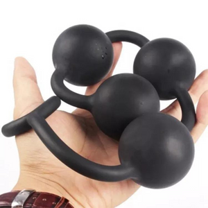Silicone Anal Bead Set For Betas