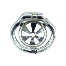 Load image into Gallery viewer, Sissy Compressor: Micro Steel Cock Cage (30 mm)