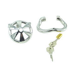 Load image into Gallery viewer, Sissy Compressor: Micro Steel Cock Cage (30 mm)