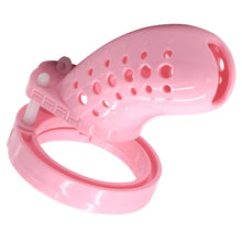 Load image into Gallery viewer, Pink Plastic Chastity Cage