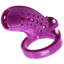 Load image into Gallery viewer, Purple Plastic Chastity Cage
