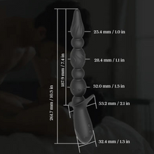 Load image into Gallery viewer, Silicone Vibrating Butt Plugs