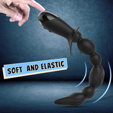 Load image into Gallery viewer, The Cuckold Drill: Vibrating Anal Plug For Sissies