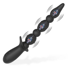 Load image into Gallery viewer, The Cuckold Drill Vibrating Anal Plug For Sissies