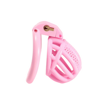 Load image into Gallery viewer, Super Micro Pink Chastity Device