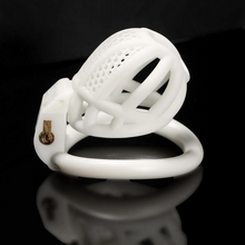 Load image into Gallery viewer, White Resin Chastity Belt For Sissies