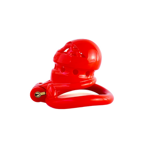 Red Chastity Device For Cuckolds