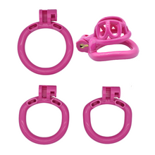 Load image into Gallery viewer, Sissy Purple Micro Chastity Belt