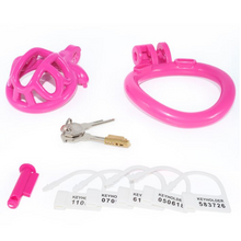 Load image into Gallery viewer, Purple Chastity Cage For Men