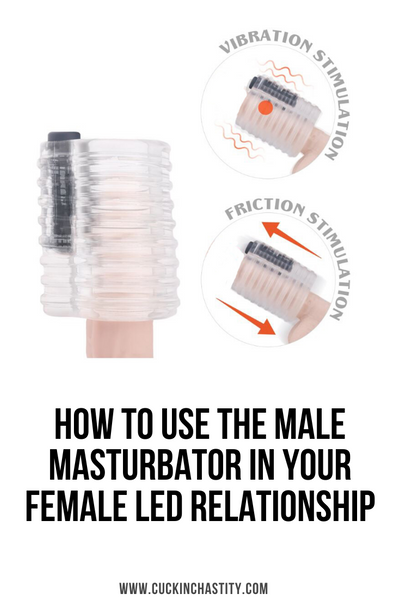 How To Use the Male Masturbator In Your Female Led Relationship