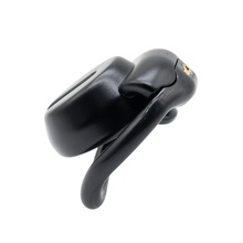 Load image into Gallery viewer, Black Flat Resin Cock Cage