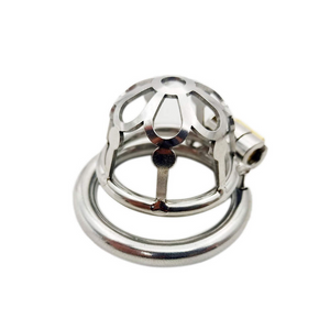 Steel Chastity Cage For Betas
