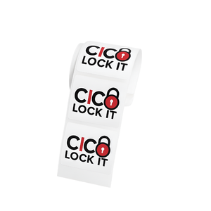 Cuck In Chastity Lock It Up Square Sticker For Betas