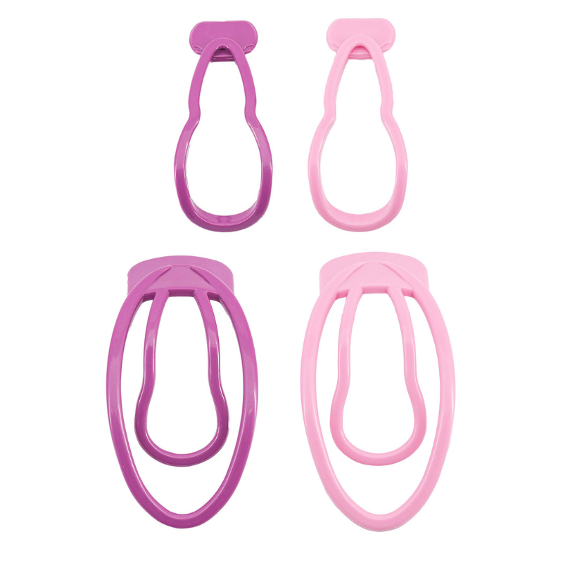 Kin Clip Fufu Clip: Chastity Clip For Sissies (2 Piece Set) – Cuck In Chastity