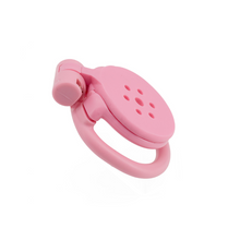 Load image into Gallery viewer, Pink Chastity Device For Sissies