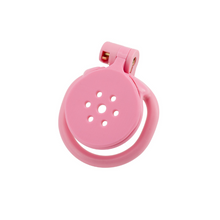 Load image into Gallery viewer, Flat Pink Chastity Device For Sissies and Cuckolds