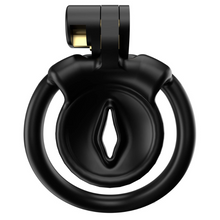 Load image into Gallery viewer, Black Resin Clit Cage Inverted Vagina Chastity Cage