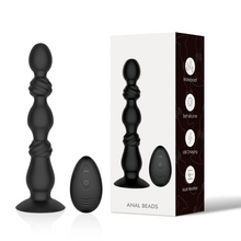 Load image into Gallery viewer, The Anal Trembler Remote Control Anal Bead Set (10 Settings)