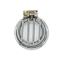 Load image into Gallery viewer, The Beta Compressor Flat Steel Chastity Cage (15 mm)