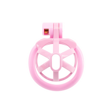 Load image into Gallery viewer, Micro Pink Plastic Chastity Device