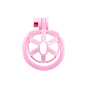 Micro Pink Plastic Chastity Device