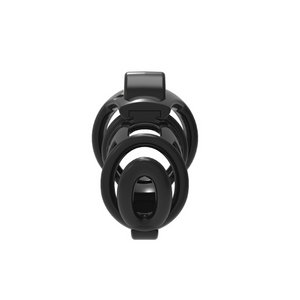 Open Design Black Cock Cage