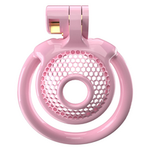 Load image into Gallery viewer, Pink The Clitty Jail Extreme Micro Cock Cage (14 mm)