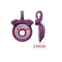 Load image into Gallery viewer, Super small purple plastic cock cage