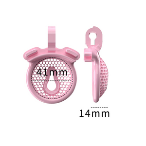 Pink Chastity cage for betas