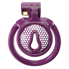 Load image into Gallery viewer, Purple Clitty Prison Super Small Chastity Cage