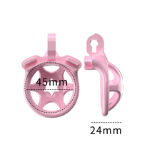 Load image into Gallery viewer, Pink Chastity Cage For Long-term Wear