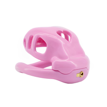 Load image into Gallery viewer, Sissy Hot Pink Cock Cage