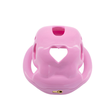 Load image into Gallery viewer, Heart Shaped Pink Chastity Cage For Sissies