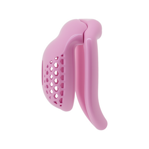 Flat Pink Chastity Cage For Sissies