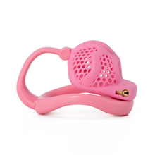 Load image into Gallery viewer, Pink Chastity Cage For Sissies &amp; Cuckolds