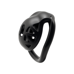 The Erection Rejection Resin Micro Cock Cage Black Color
