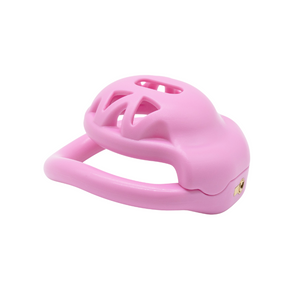 Micro Pink Chastity Belt For Sissy Betas