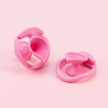 Load image into Gallery viewer, The Inverted Cucky: Pink Inverted Sissy Cage
