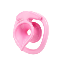 Load image into Gallery viewer, Pink Inverted Chastity Cage For Sissies