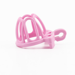 Pink Beginner's Chastity Cage Resin